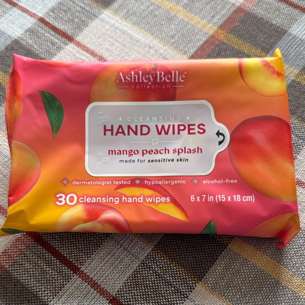 Ashley Belle Mango Peach Splash Hand Wipes